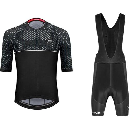 Kapvoe Cycling Jersey Racing MTB Road Bike Jersey Maillot Ciclismo Breathable Team Ciclismo Masculina Classic Design Men Cloth
