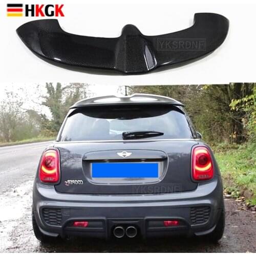 F56 F55 High Quality Carbon Fiber / FRP unpainted Rear Spoiler Top Wing Car Body Kit For Mini Cooper S JCW Car Styling 2014-2020