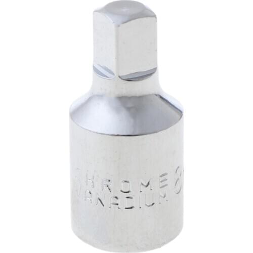 8mm Car Square Head Oil Crankcase Drain Plug Key Tool Remover Fits Auto Repair Accessories