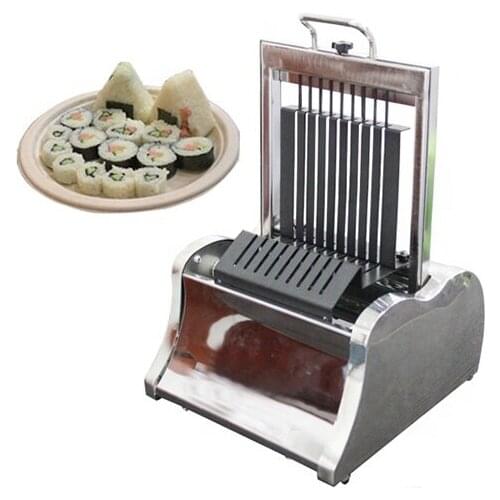 Commercial sushi roll cutting machine manual sushi cutter maker for sale