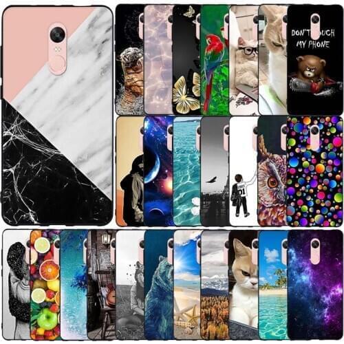 Soft Silicone Case For Xiaomi Redmi Note 4 Case Full Protective Soft Tpu Back Cover Phone Case For Xiaomi Redmi Note 4X Coque