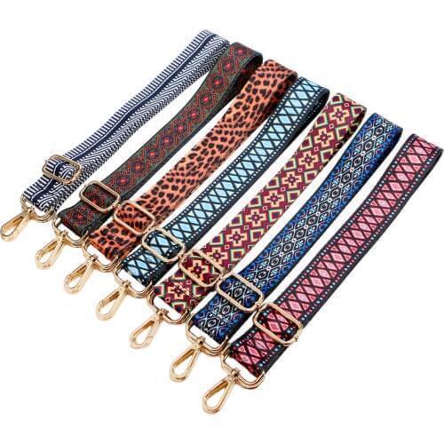 Nylon Colorful Bags Strap Belt Fashion Accessories Unisex Adjustable Shoulder Hanger Handbag Strap Decoration Handle Ornament