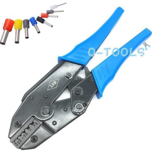Ferrules terminal crimping tool for press wire cord end sleeves 0.25-6mm2 crimping pliers 30-10AWG LS-256GF