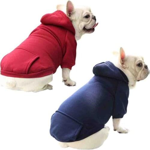 Dog Clothes Warm Puppy Outfit Pet Jacket Coat Winter Dog Clothes Soft Sweater Clothing For Small Dogs Chihuahua