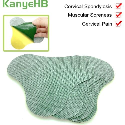 12pcs Cervical Spondylosis Plaster Treatment Neck Patch Pain Relief Sticker Rheumatoid Arthritis Wormwood Medical Plaster A315