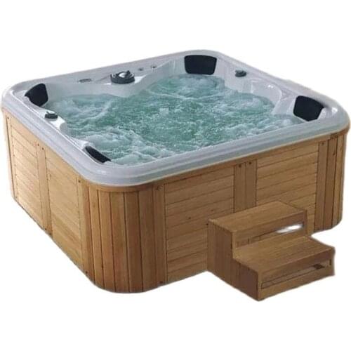 Package mail villa home romantic SPA SPA massage bathtub constant temperature heating surfing the big pool