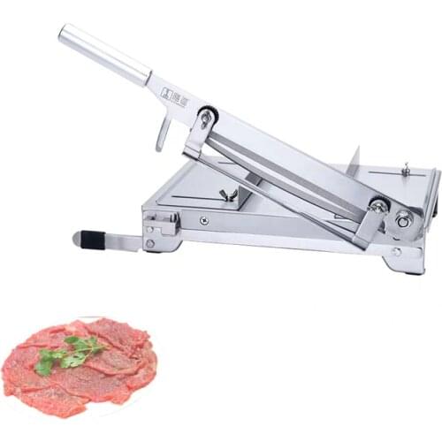 Chicken,Fish bone cutter Various meat roll,bacon meat,cooked meat,ham,tendon,various food slicer; Double-edged slicing guillotin