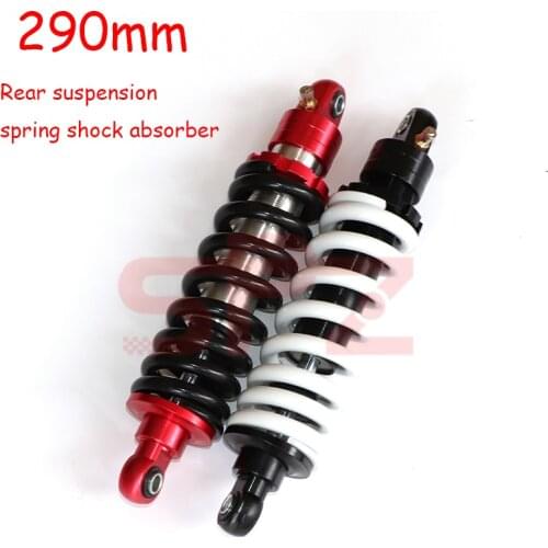 Universal 290mm rear shock absorber suitable for scooter kart four wheel all-terrain vehicle motorcycle dirt pocket bike