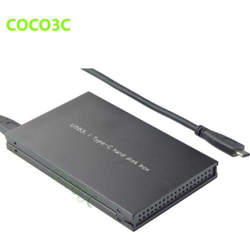 Tool Free 10Gb/s USB 3.1 Type C HDD Enclosure SATA 3.0 SSD External Box USB-C to SATA 6Gb/s III Hard Drive Case Chipset: ASM1351