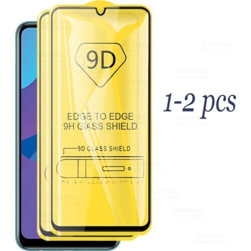 1,2 Pcs 9h original protective glass honor 9a glass screen protective film for huawei honor 9 a 9a a9 tempered film full glue