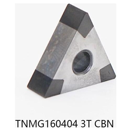 1pcs CBN Insert TNMG160408 3T CBN Insert Solid PCBN Blade External Turning Blade CNC Metal Indexable Turning Tool
