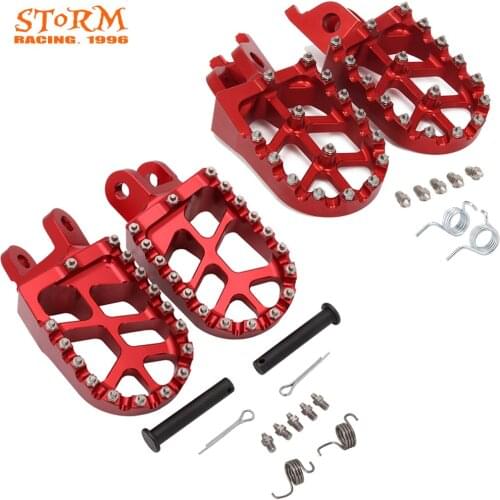 2021 Footpeg FootRest Pedals For HONDA CR125 CR250R CRF150R CRF250R CRF250X CRF450R CRF450RX CRF450X CRF250L CRF250M CRF1000L