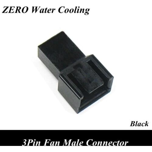 2540 3Pin Fan Male Connector with 4pcs Free Terminal Pins