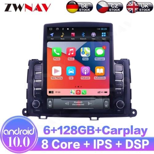 6+128 Android10 For Toyota Sienna 2011-2014 IPS Touch Screen Receiver Car Multimedia Radio Player Car GPS Navigation DSP Carplay