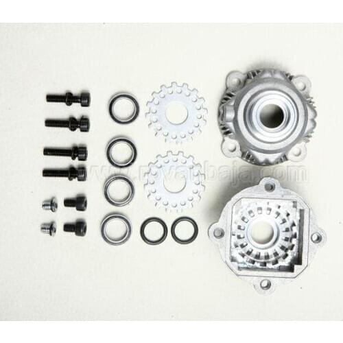 Aluminum differential shell suit for 1:5 HPI KM ROVAN BAJA 5B 5T 5SC
