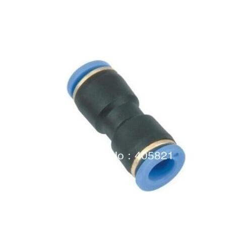 Quick Connectors 16mm to 16mm OD Tubing One Touch Straight Union Fittings PU-16MM