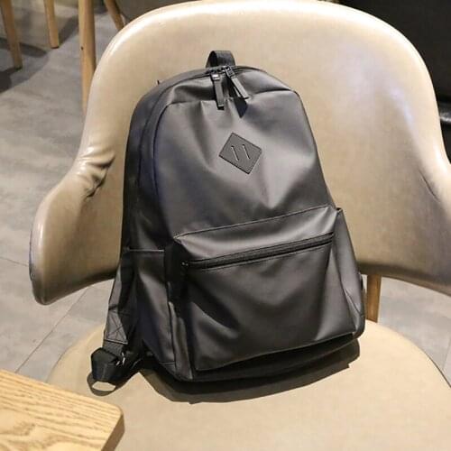 Chuwanglin USB Backpack Women Nylon Waterproof Travel Bag Simple Backbag Leisure Light Fitness Male Bag Sports Bag 3020919