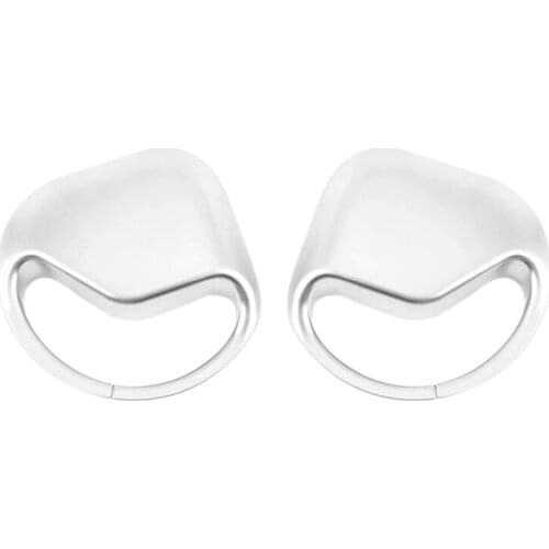 For Land Rover Defender 110 2020 Car Styling ABS Chrome Car Front Row Seat Belt Decorative Cover Stickers