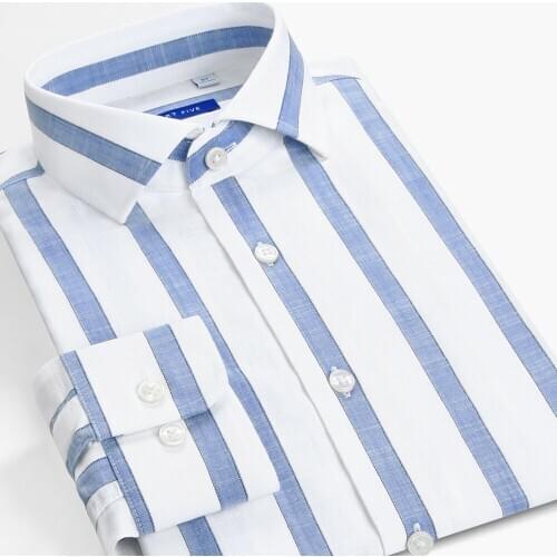 Мужские полосатые рубашки ICPANS China At AliExpress