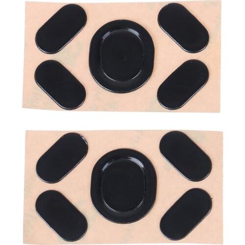 2 Sets/pack Tiger Gaming Mouse Feet Mouse Skate For Logitech G102/G203/GPRO Wireless White Mouse Glides Curve Edge