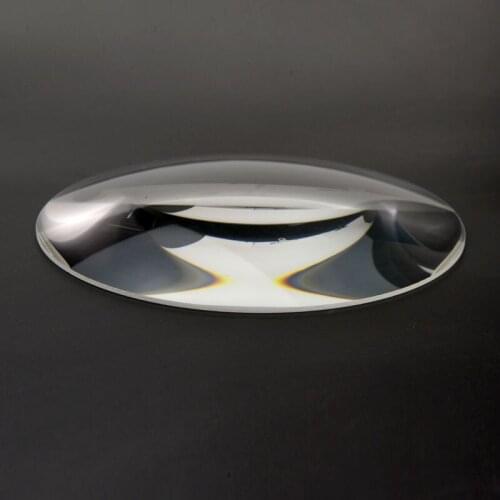 K9 Large Optical Glass Magnifying Glass Lens Focal Length 385mm 319.5mm Plano Convex Lens Dia 178mm 145mm Big Plano-convex