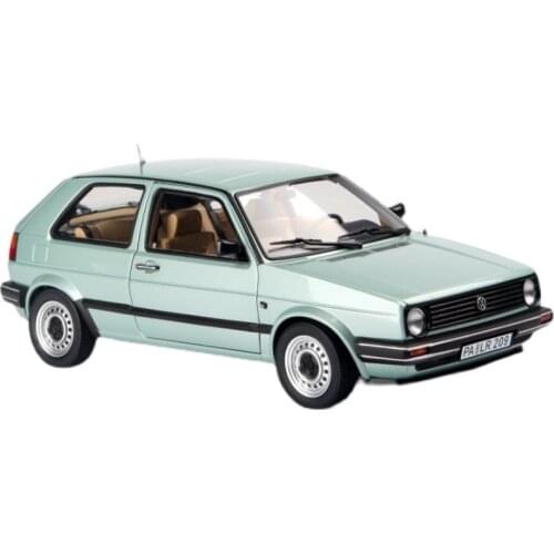 Diecast 1:18 Scale Golf Alloy Car Model Metal 1987 Classic Vehicle for Adult Collection Gift Collectible Display Toys for Boys