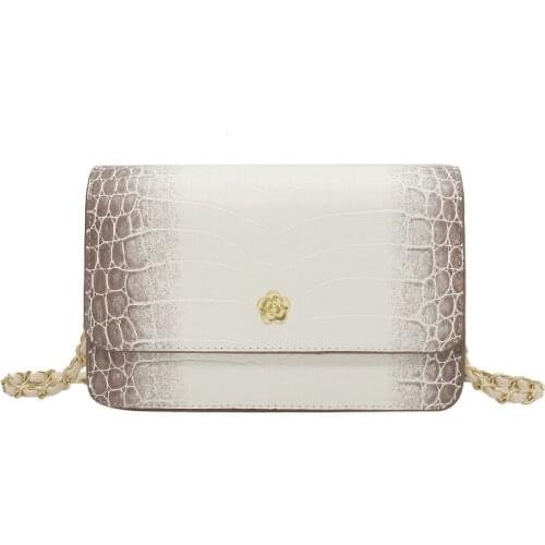 Fashion Women Messenger Bag Snake Skin Serpentine Crossbody Bags For Girls Causal Shoulder Bags Simple Female Designer Handbags