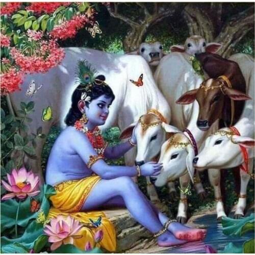 New Arrivals 5D DIY Full Round/Square Diamond Painting Girl & Deer 3D Embroidery Cross Stitch Rhinestone Mosaic Home Dector Y530