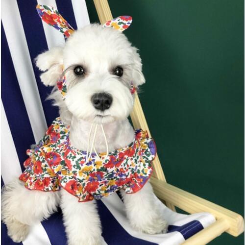 Dog Clothes, Dog Cute Shirts,Dog Summer T-Shirt for Small Dog,Sun Protection Dog Shirt,Outfits Dog Apparel for Hawaiian Holiday