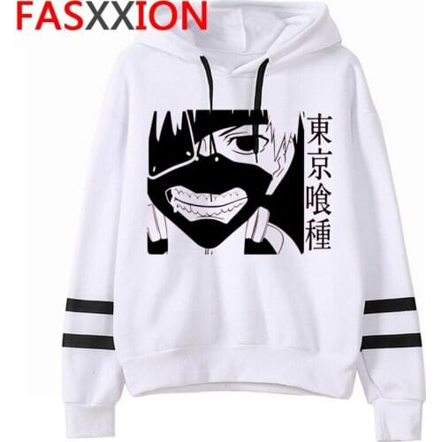 Tokyo Ghoul Kaneki Ken hoodies men Ulzzang hip hop men pullover harajuku plus size
