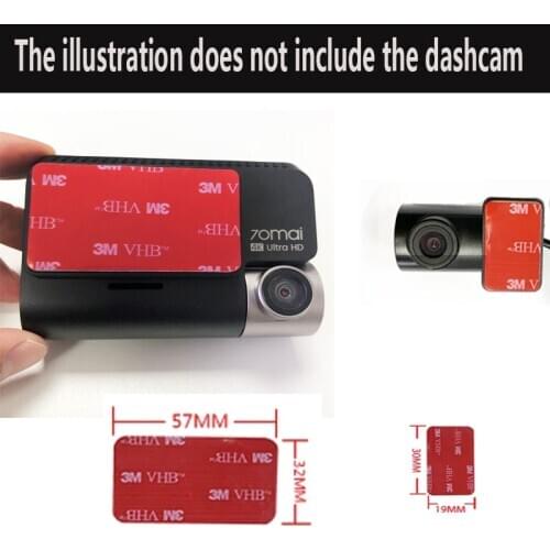 70MAI Drive recorder A800 4K dedicated accessories DVR 3M film stand static stickers+HD soft nano coated screen protection film