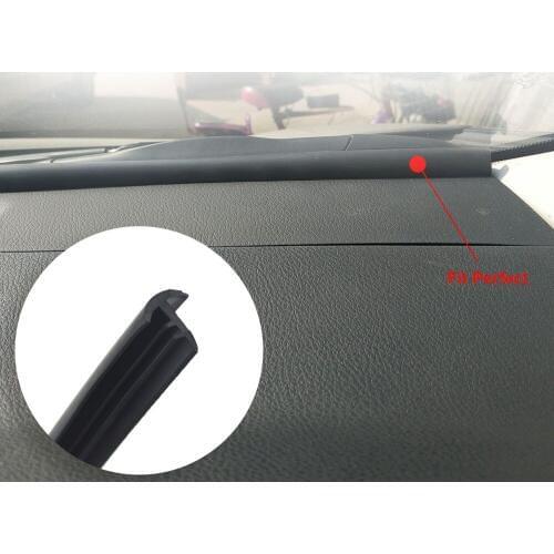 T Type 1.6 Meter windshield rubber seal Strip Car Instrument panel Sound Insulation