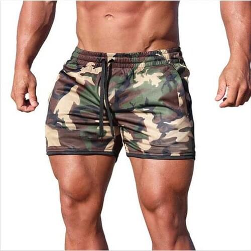Casual Shorts Men Fitness Male Board Short Running Sport Basketball Camouflage Gym Mens Beach Shorts Clothing 2021 Summer