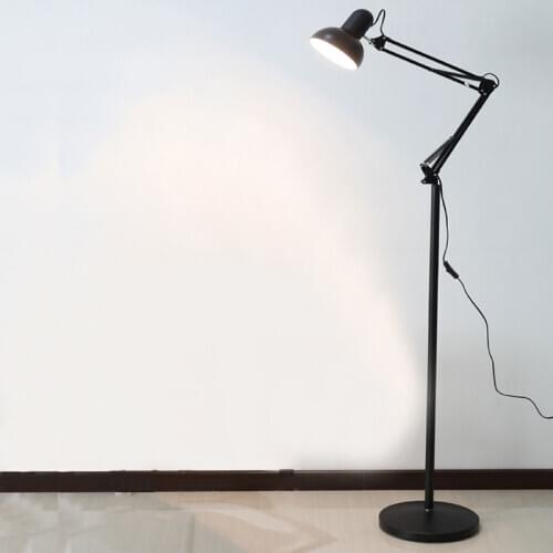 Modern Adjustable Floor Lamps for Living Room Nordic Tall Metal Stand Lamp Bedroom Floor Light Fixtures Study Standing Lights