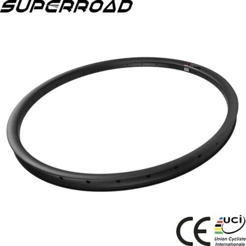 Special Price 27mm Wide 23mm Deep 29er XC MTB Tubeless Carbon Mountain T700 Bike rims