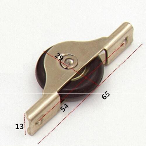 Steel Mute Wheel Sliding Door Wheel Cupboard/Window Groove High Quality Load-bearing Pulley Bathroom/Cabinet/Wardrobe Wheel