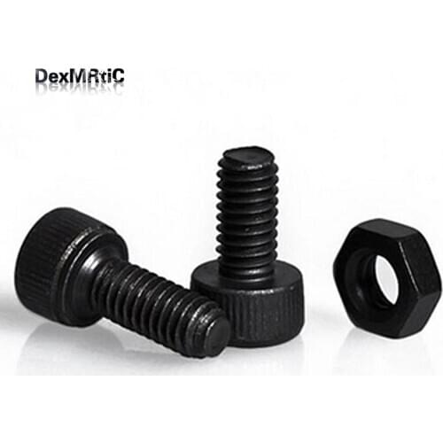 50pcs inner hex screw M4*8 screws + 50pcs M4 Nuts DIY model