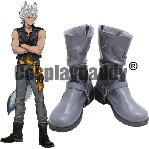Twisted Wonderland Villains Academy Adventure Game Land of Pyroxene Savanaclaw Jack Howl Cosplay Shoes Boots X002