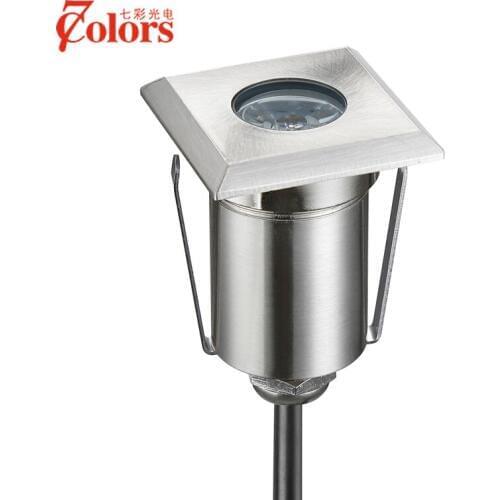 12V Outdoor Floor Lamp Waterproof IP67 LED Underground Groundspot for Patio Paver Recessed Flooring Brick Deck Light