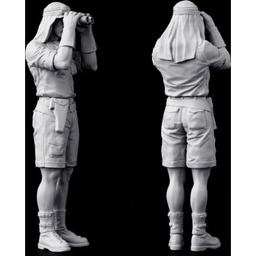 Wong Work Unpainted 1/18 Scale Resin 85mm British Army Soldier Unassembled Garage Kits GK Model Kit Figure 1462YN
