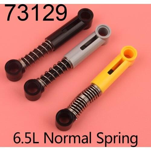 10PCS MOC 76138 73129 Suspension Arm Spring Building Blocks Parts DIY High-tech Educational Parts Toys