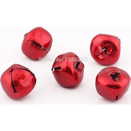 20pcs/lot 24mm Red color Large Jingle bell Christmas Tree Wedding Party Jewelry Making Decoration