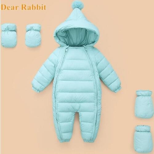 2021 new fashion Autumn Winter romper infant clothes newborn babies jumpsuit baby boy girl snow overalls for kids suit snowsuit