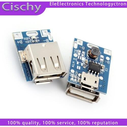5PCS 5V Boost Step Up Power Module Lithium LiPo Battery Charging Protection Board LED Display USB for DIY Charger 134N3P Program