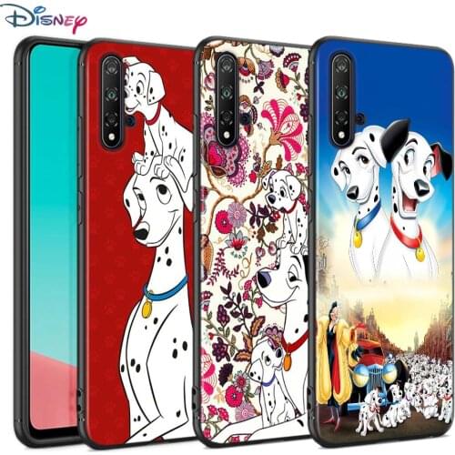 Black Soft Cover 101 Dalmatians Dog For Huawei Nova 8 7 6 SE 5T 7i 5i 5Z 5 4 4E 3 3i 3E 2i Pro Phone Case