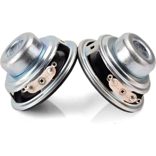 HiFi DIY 45mm 16 Core 4Ω 3W 5W Speaker Rubber Edge NdFeB Strong Magnetic Full Frequency Horn Sound Unit Speaker Accessories