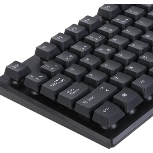 Spanish/English Silent Keyboard Waterproof Office Keyboard for Windows Computer Drop shipping