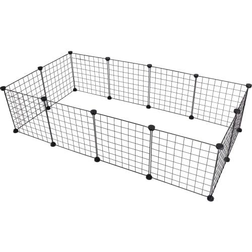 Outdoor Puppy Playpen Adjustable Wire Plastic Enclosure for Small Animals Rabbits Hamster Kennel House Kitten Dogs Supplies