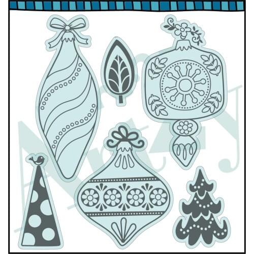 Christmas Lantern Tree Metal Cutting Dies and Stamps Scrapbooking For DIY Greeting Paper Card Photo Album Craft Handmade Dies