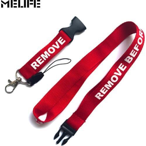 MELIFE Climbing Lanyards Keychain Strap For Card Badge Carabiner for key Holder Hang Rope Mix Lot Keychain Remove Before Flight